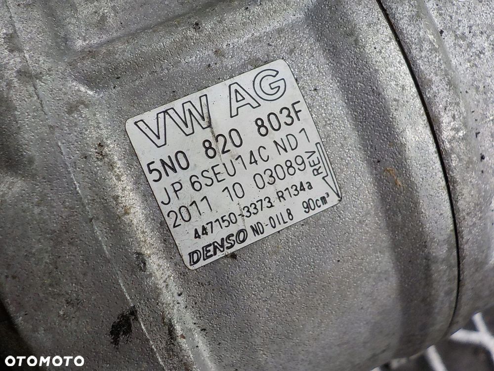 VOLKSWAGEN CADDY II 1.6 TDI SPRĘŻARKA POMPA KLIMATYZACJI 5N0820803F - 4