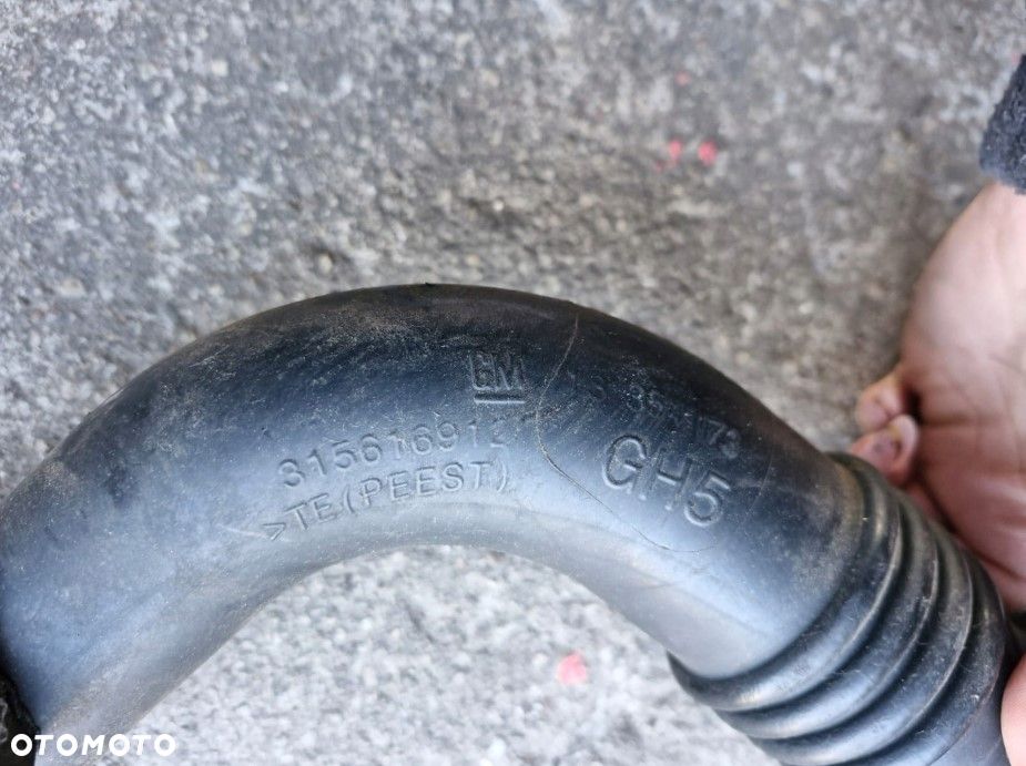 Rura wąż przewód intercoolera Opel Chevrolet 1.4 TURBO 13354173 GH5 - 3