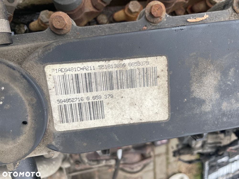 F1AE0481C KOMPLETNY KAMPER SILNIK 2.3 JTD FIAT DUCATO II 01-06 BDB