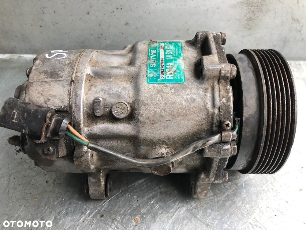 SP-54. Kompresor Sprężarka Klimatyzacji 6PK 1J0820803f Volkswagen Golf IV Sharan 1.9TDI - Wysyłka - 1