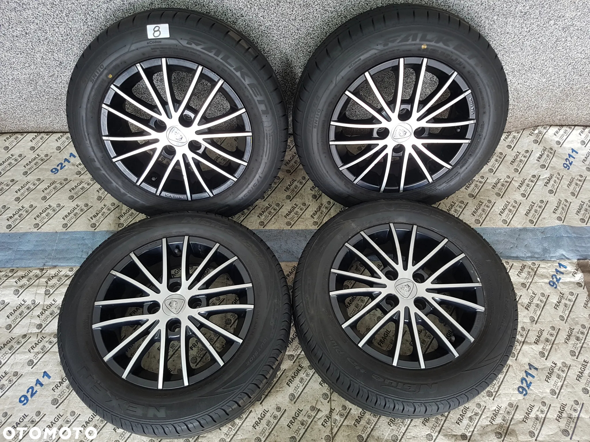KOŁA LETNIE OPEL CORSA HYUNDAI  TOYOTA YARYS RENAULT CLIO VW UP MI CITYGO 4X100 175/65R14 5,5JX14 ET36 - 2