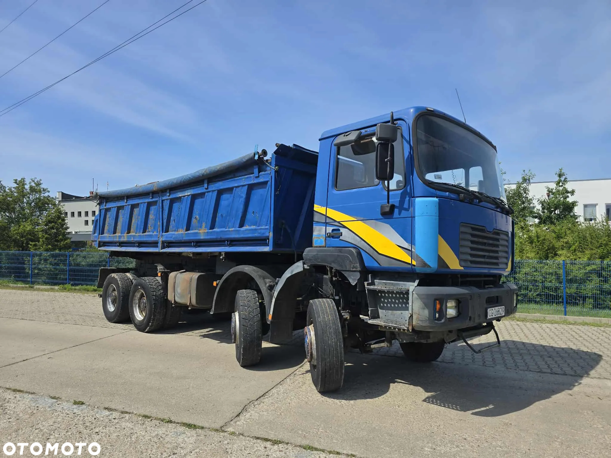 MAN Man F2000 41.414 WYWROTKA 8X6 faktura brutto - 4