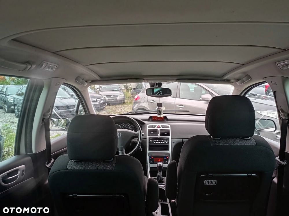 UWAGA ! 2007 PEUGEOT 307SW LIFT HDI 110PS SZKLANY DACH 7 OSOBOWY+MAMY 2 EGZ BENZYNA - 12