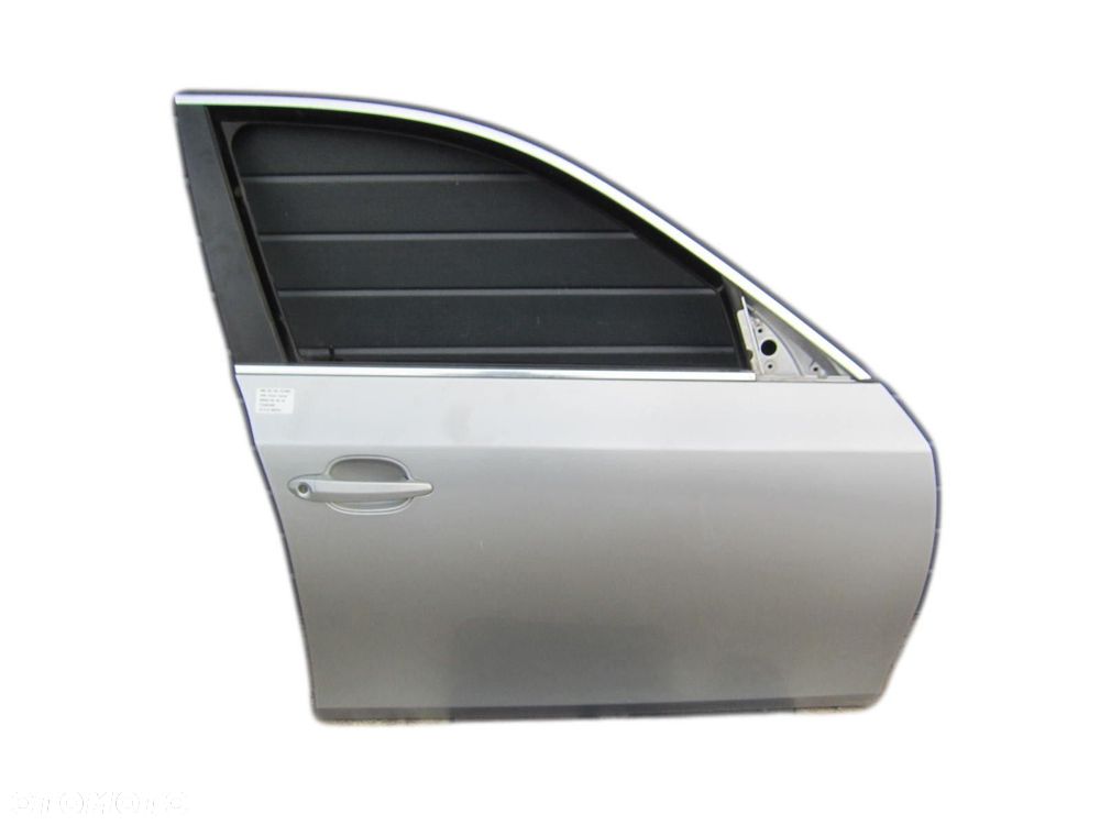 BMW E60 DRZWI PRAWE PRZEDNIE TITANSILBER PRAWY PRZ - 1