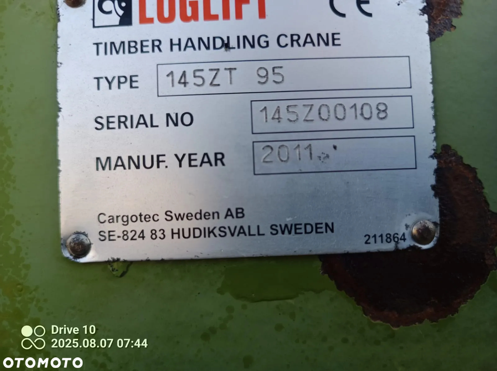 Hds Loglift 145ZT95 do drewna drzewa lasu dźwig żuraw - 11