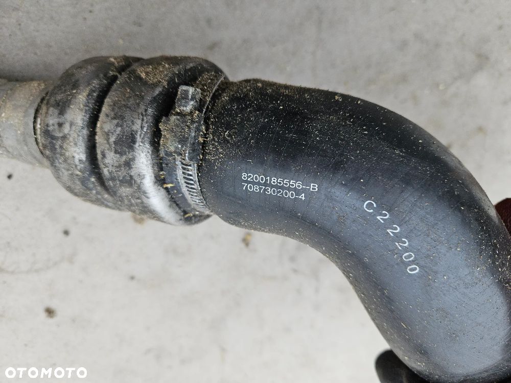 Przewód wąż rura intercoolera Renault Megane Scenic II 1,9 DCI 8200185556B 8200185556A - 3