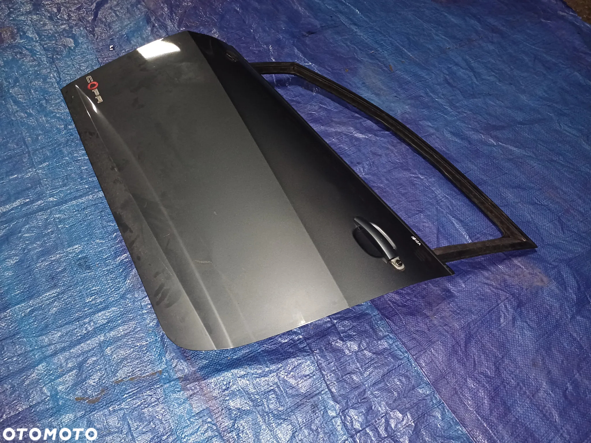 Seat Ibiza 4 IV 3d Drzwi Lewy Przód L.P Gołe X7R - 3
