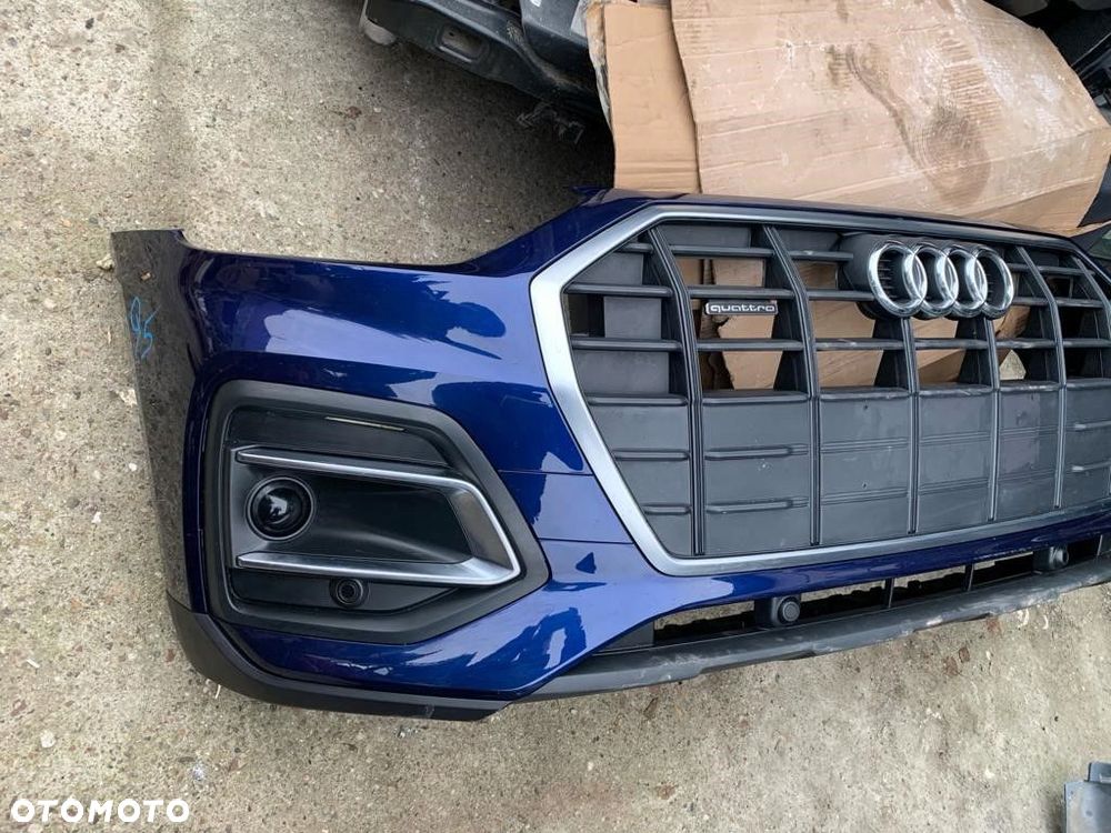 ZDERZAK MASKA LAMPA KOMPLETNY PRZÓD AUDI Q5 80A LIFT S-LINE FULL LED - 8