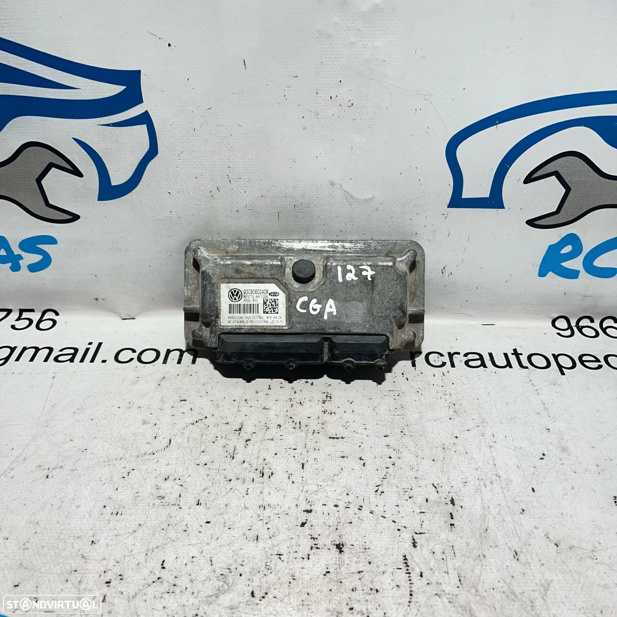 .Centralina Motor Bosch Magneti Marelli VW VAG Volkswagen 1.4i 16v 95N3VGVAK / 03C 906 024 CK - 1