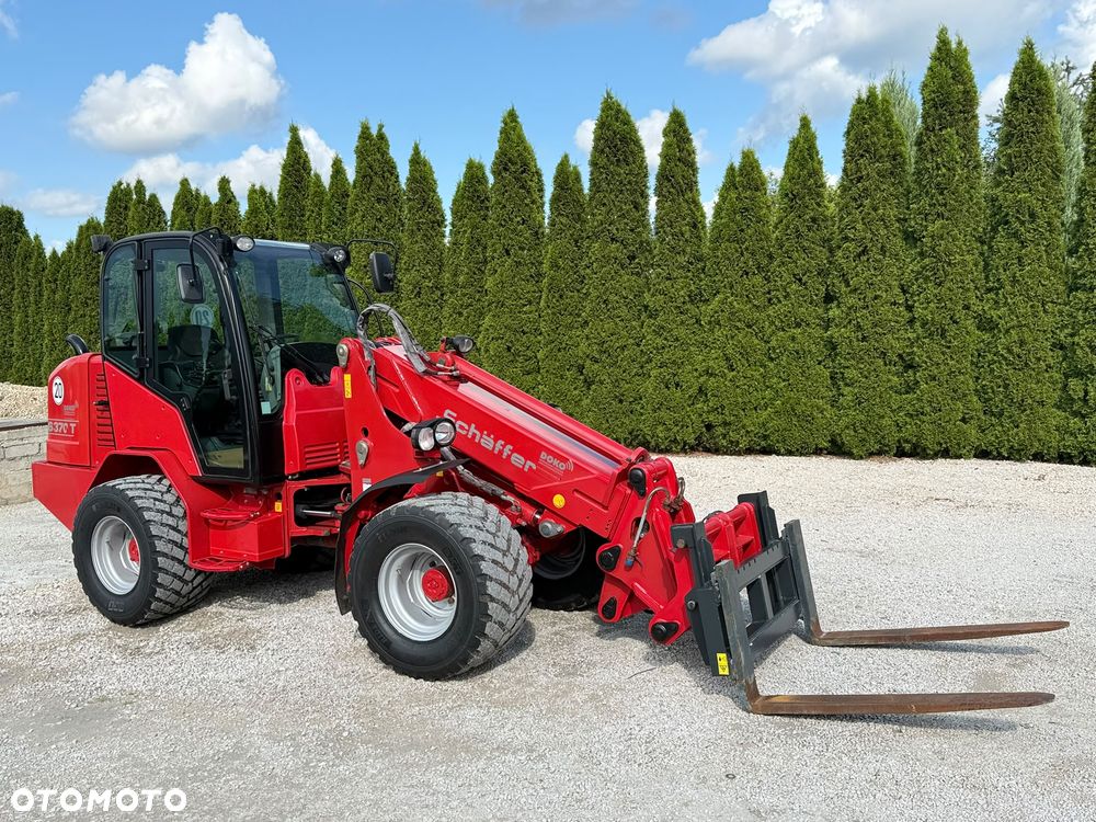 Schaffer 6370 T / TELESKOP / 2014 ROK / MAŁE GABARYTY SZER-157CM / ORYGINAŁ / ZADBANA / SPROWADZONA Z NIEMIEC / PIĘKNIE UTRZYMANA / KLIMA / BEZ DPF I ADBLUE / 6390 6680 3550 3560 4560 4580 8090 TM 180 220 JCB - 12