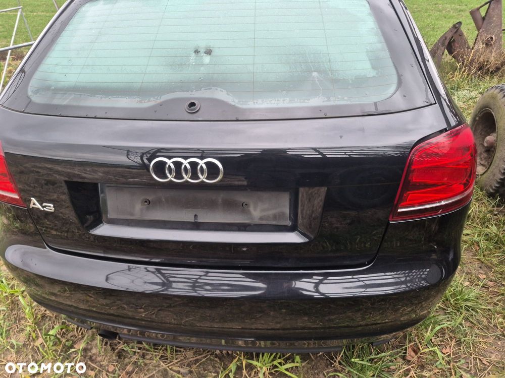 Klapa tył tylna audi a3 8p lift 3drzwi kolor LZ9Y - 2