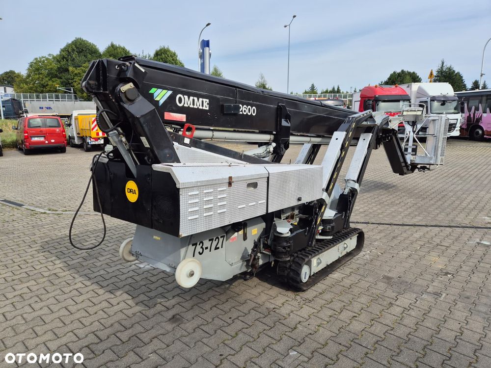 Omme 2600 RBD / PODNOŚNIK PAJĄK / DO 26 METRÓW / 240 ŁADOWNOŚĆ / DIESEL + ELEKTRO / 1WŁ / PRZEGLĄD DUŃSKI / SERWISOWANY / SILNIK KUBOTA / HYDRAULIKA PO SERWISIE - 5