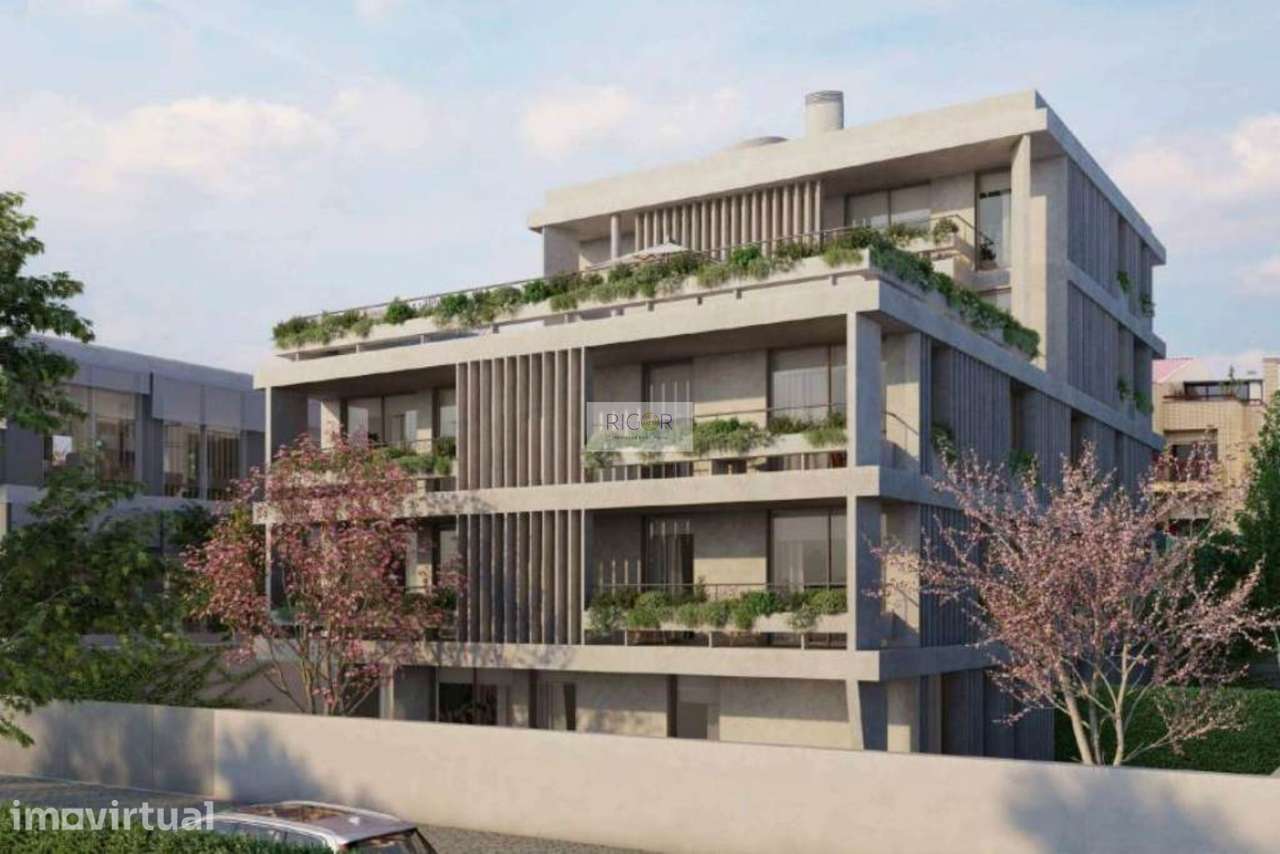 Apartamento T4 dúplex recuado com terraço em construção à Boavista - Grande imagem: 4/9