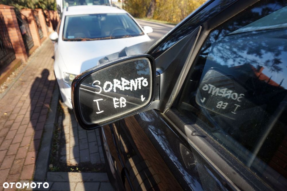 LUSTERKO ELEKTRYCZNE LEWE SORENTO I LIFT EB 87601-3E220 CZARNY SKŁADANE EL EU KIA 2007-2009 - 3