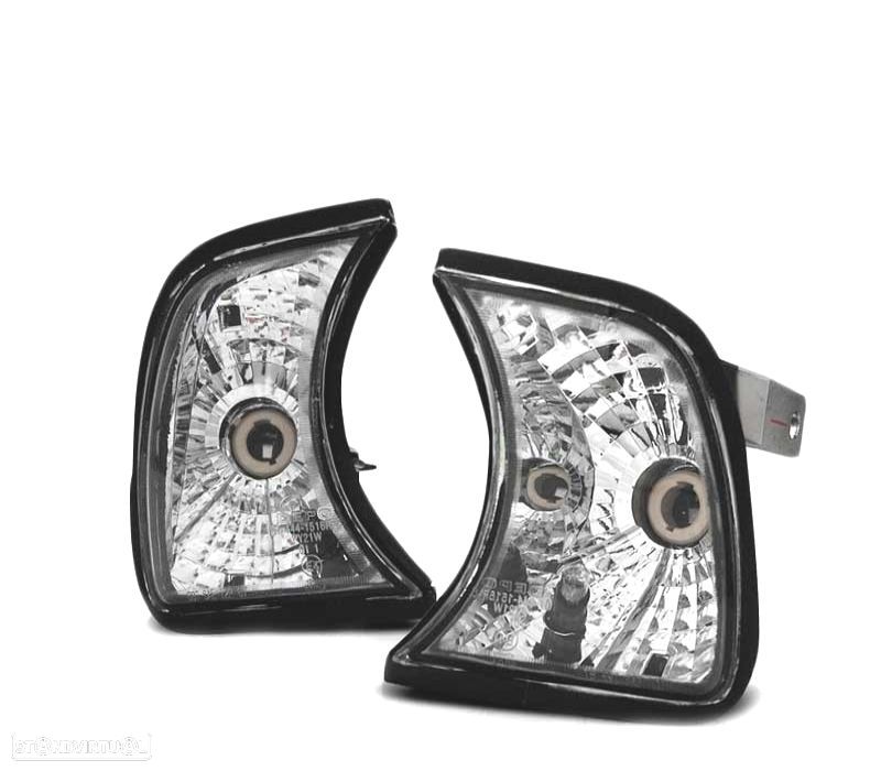 PISCAS FRONTAIS BMW E34 02.88-12.95 CHROME CROMADO DP - 1