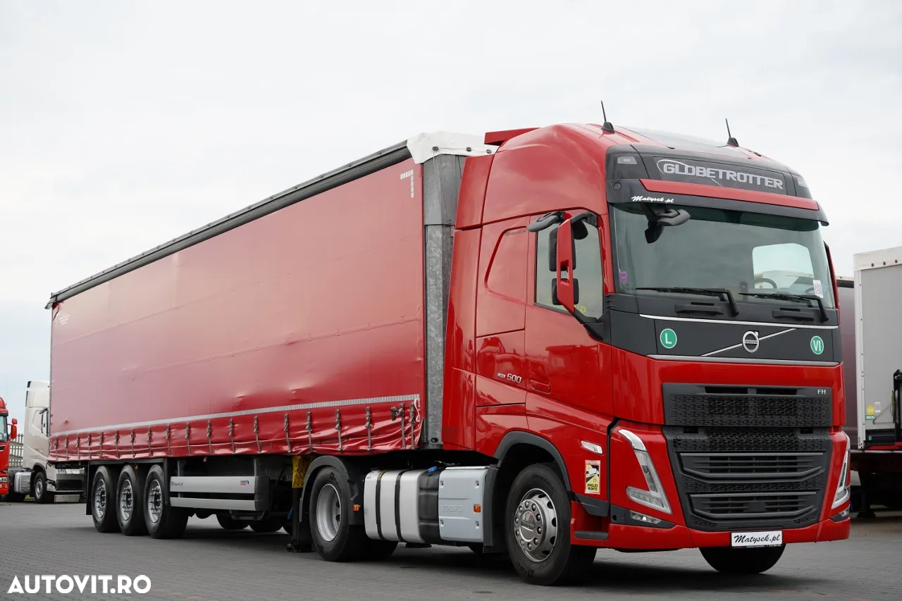 Volvo FH 500 / I-SAVE / XXL / I-PARK COOL / MODEL NOU / ANVELOPE 100% / + CORTINĂ STANDARD SCHMITZ / PUNTE RABATABILĂ / ACOPERIȘ RABATABIL / 2022 / DUPĂ CONTRACTUL DE SERVICE GOLD - 4