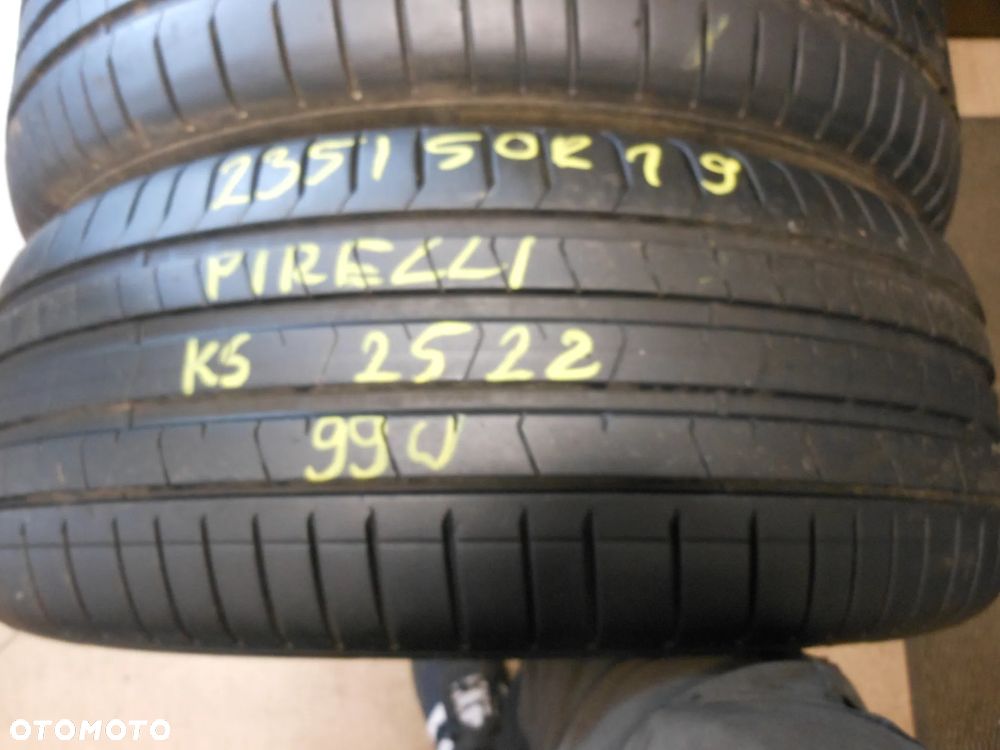 Opony 235/50r19 pirelli p zero tm MO 7mm lato para - 2