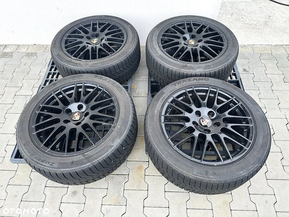VW TOUAREG CAYENNE Q7 FELGI KOLA 5X130 DOT2225 275/45 R20 9JX20H2 ET57 CALY KOMPLET Z OPONAMI FELGA SPEEDLINE 7P5601025 F - 1