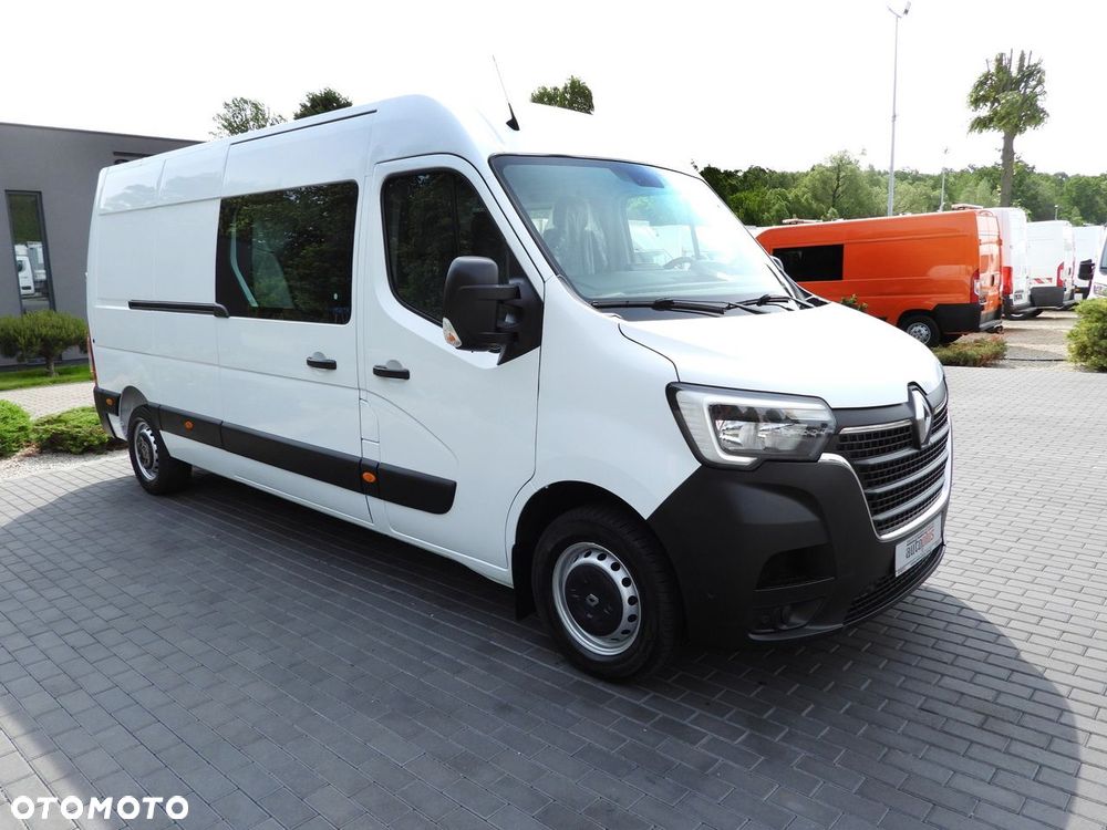 Renault MASTER  FURGON BRYGADÓWKA  7 MIEJSC TEMPOMAT NAWIGACJA LEDY KLIMATYZACJA  140KM - 5