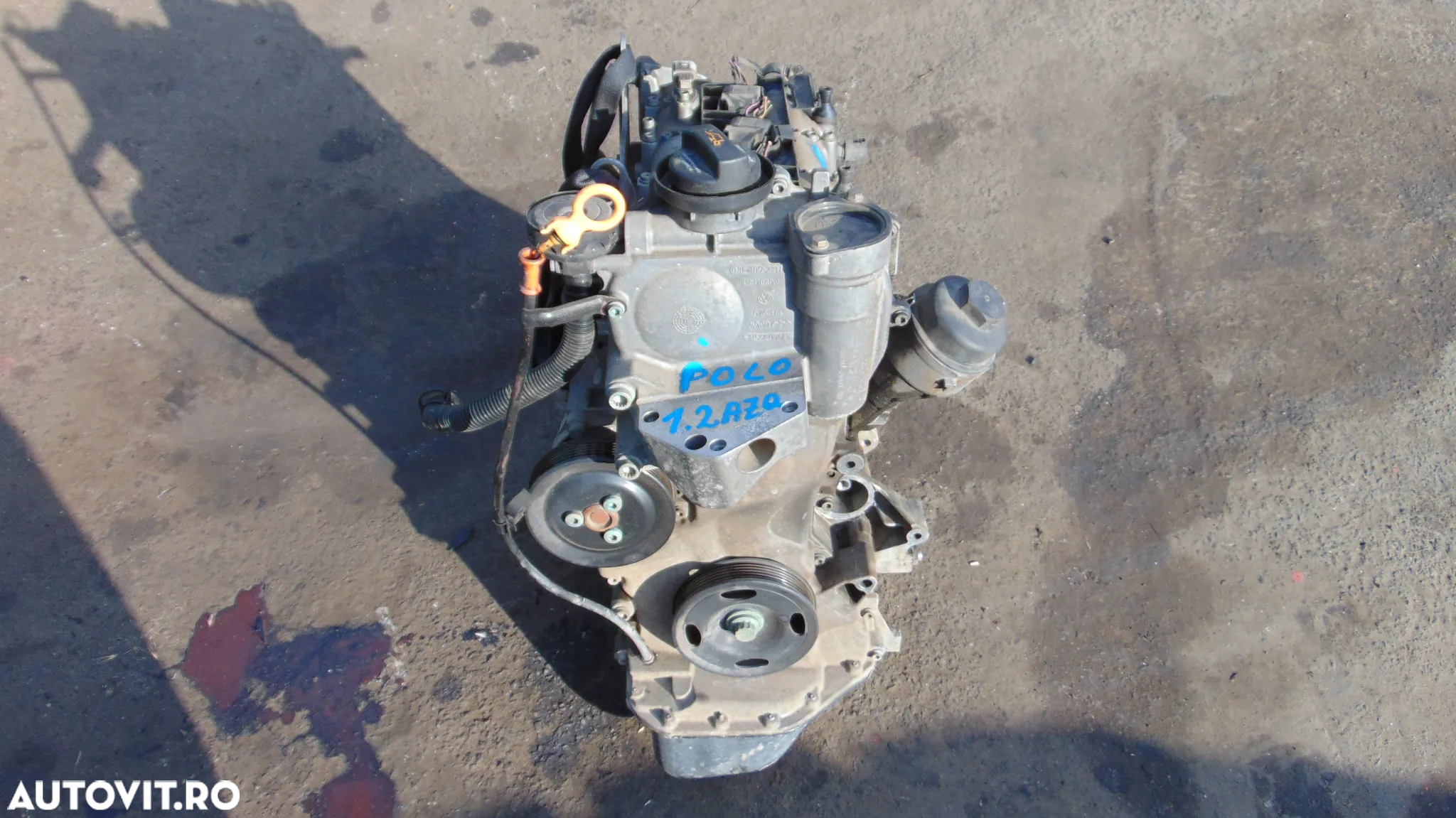 Motor 1.2 12 valve cod AZQ,VW Polo 9N,Skoda Fabia 1,Seat Ibitza,Cordoba an 2004 - 2
