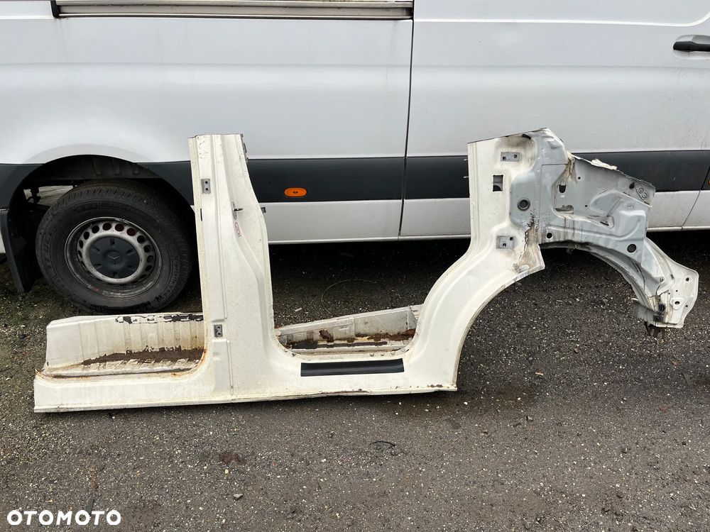 ĆWIARTKA PRÓG PRAWA LEWA VW TRANSPORTER T5 DOPEL KABINA DOKA DUBEL KABINA DOUBLE CAB - 3