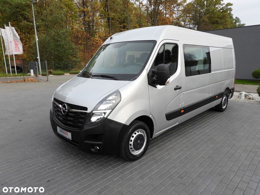 Opel MOVANO FURGON BRYGADÓWKA 7 MIEJSC TEMPOMAT LEDY KLIMATYZACJA  180KM - 7