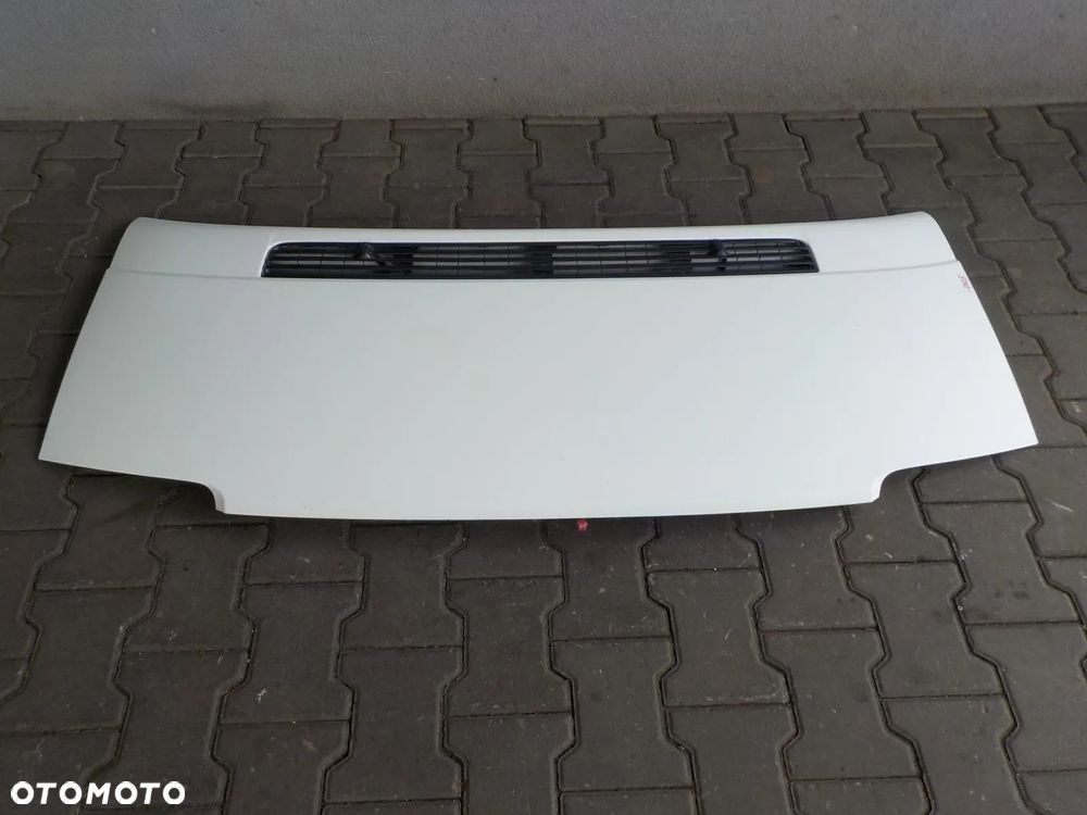 VW T4 96- MASKA KLAPA PRZÓD BIAŁA L902 ŁADNA - 1
