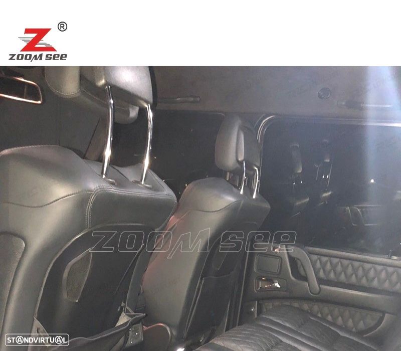 KIT COMPLETO DE 13 LÂMPADAS LED INTERIOR MERCEDES CLASE G W463 G500 G550 G350 G63 AMG G65 12-16 - 4