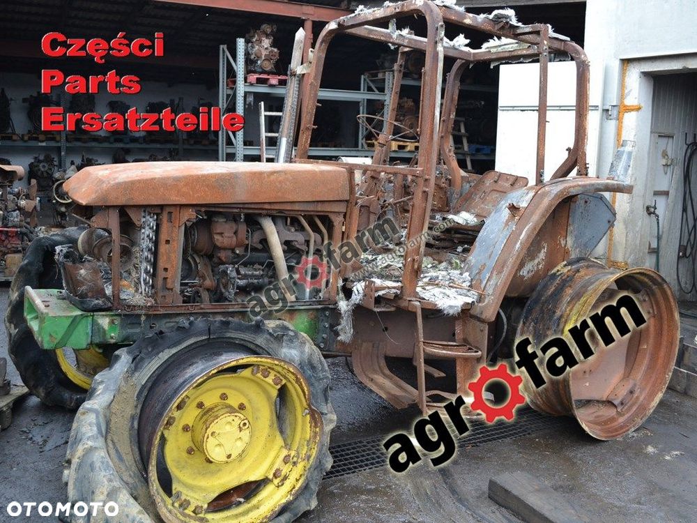 John Deere 6300 części, skrzynia biegów, silnik - 1