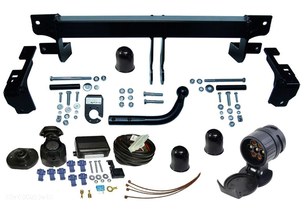 OPEL ZAFIRA 2 B II 2005-14 HAK HOLOWNICZY + MODUŁ13PIN + ADAPTER 13/7