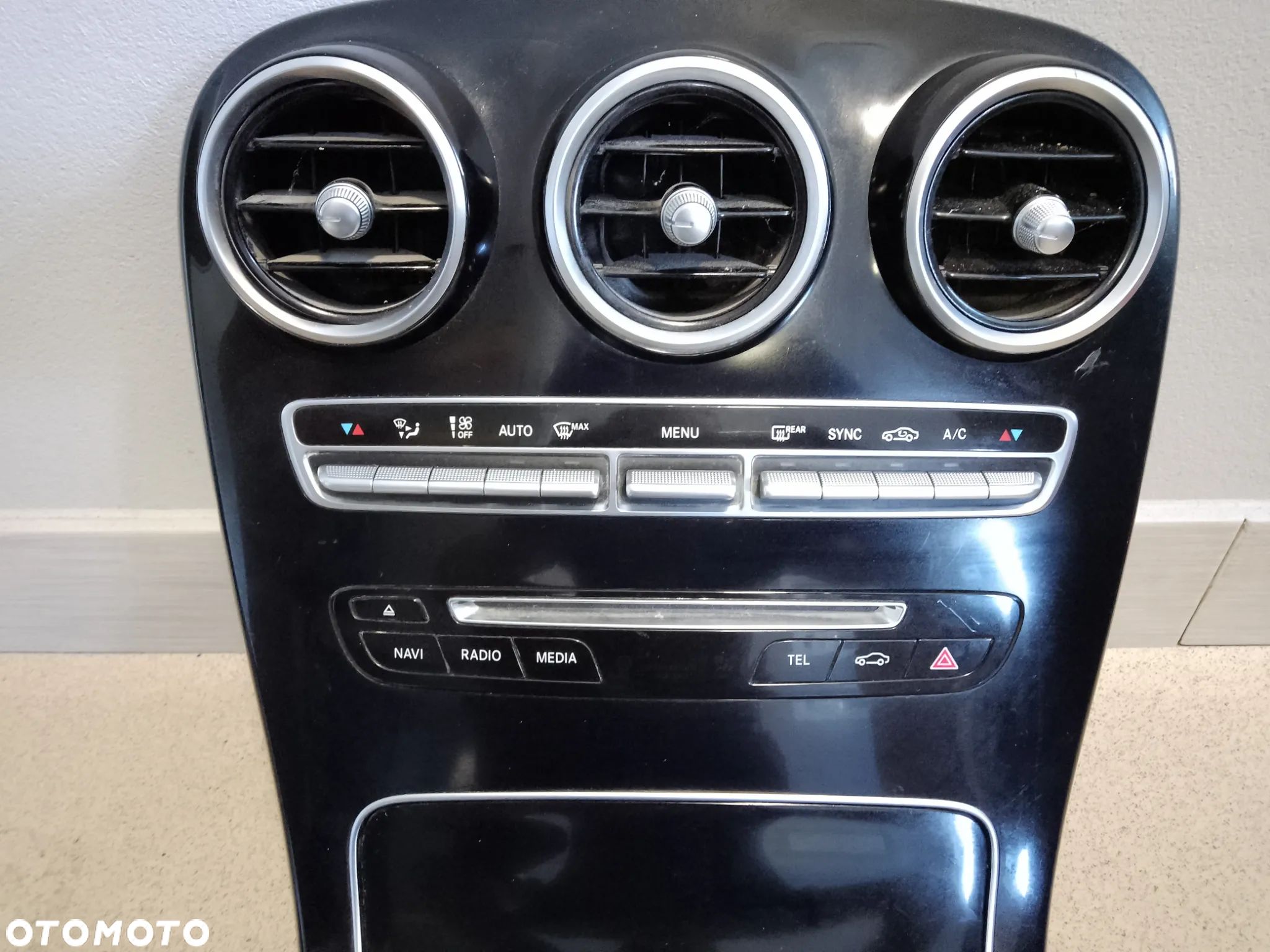 Panel klimatyzacji MERCEDES C W205 - 1