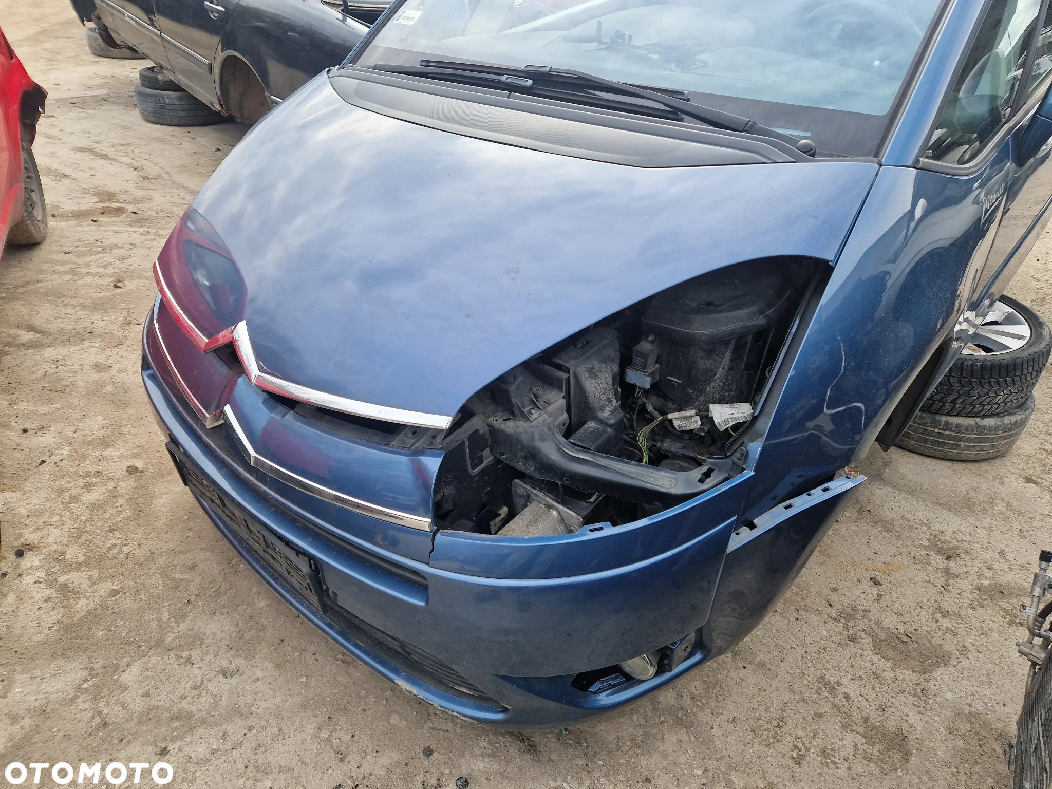 citroen c4 picasso KGQ maska zderzak lampa grill błotnik drzwi zbiornik paliwa szyba lusterko - 2