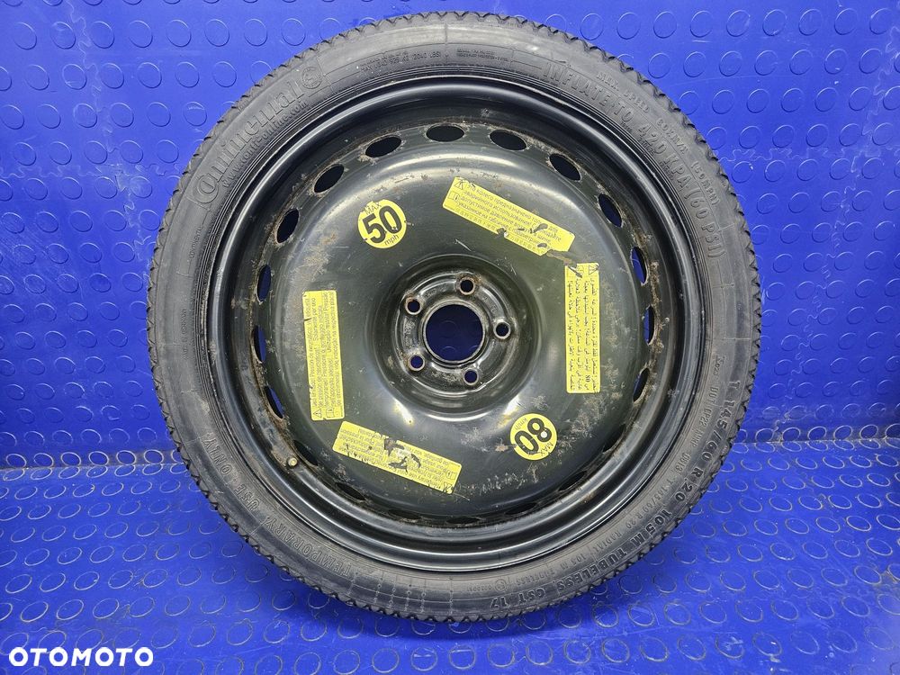 KOŁO DOJAZDOWE AUDI A6 C7 dojazdówka 145/60 R20 ORYGINAŁ - 1