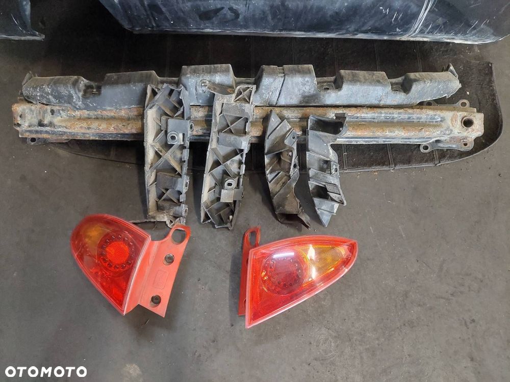KOMPLETNY TYŁ KLAPA BAGAŻNIKA ZDERZAK TYŁ LAMPY SEAT LEON II LC9Z - 2