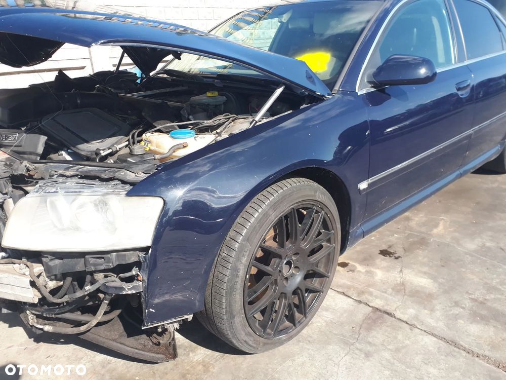 AUDI A8 D3 02-05 3.7 V8 FOTEL PRAWY LEWY PRZÓD PRZEDNI SKÓRA CZARNY - 13