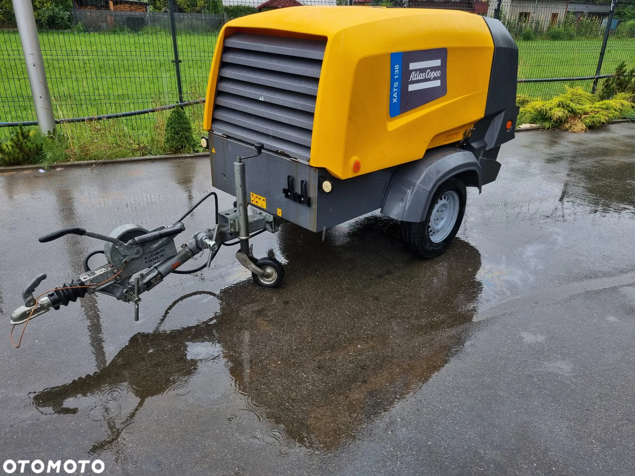 Atlas Copco XATS138 Kompresor Śrubowy Sprężarka 7,3m3 7-10bar Regulowane ciśnienie 2020 rok  687mtg z Norwegii - 4