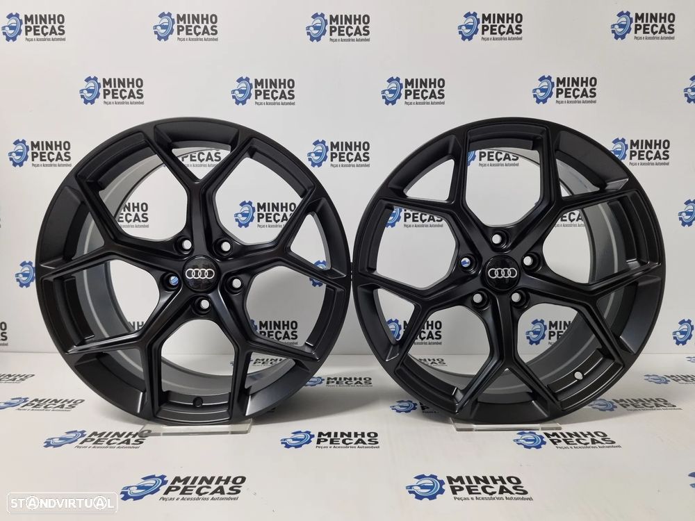 Jantes Audi RS4 B9 8W em 18 Satin Black (5x112) - 1