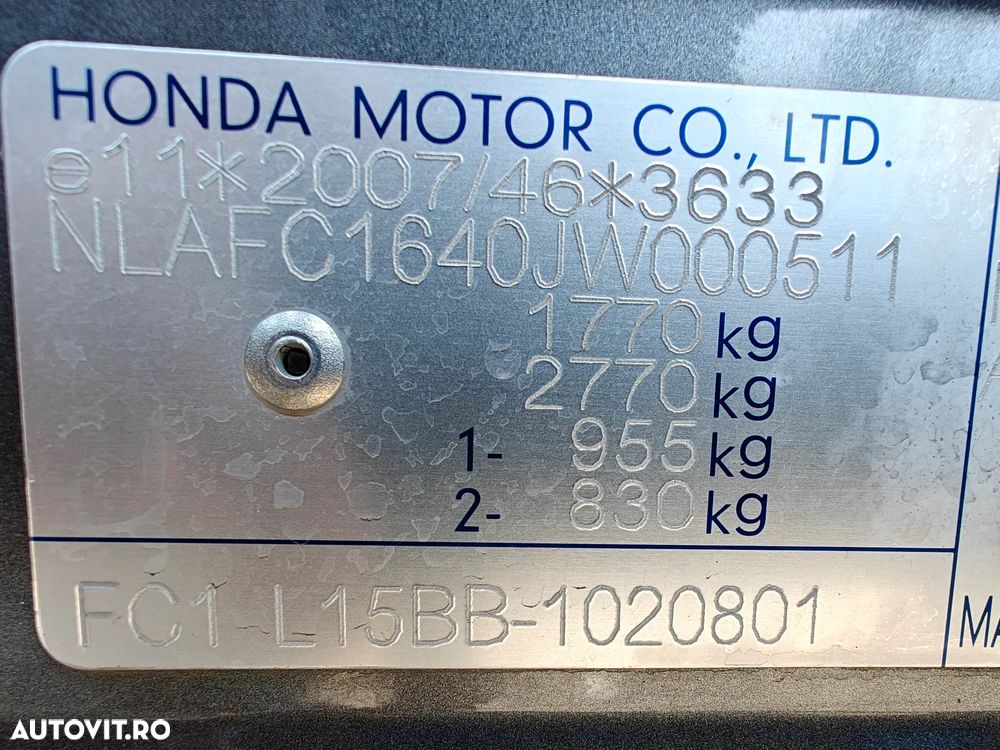 Honda Civic 1.5 VTEC Turbo CVT Prestige - 12