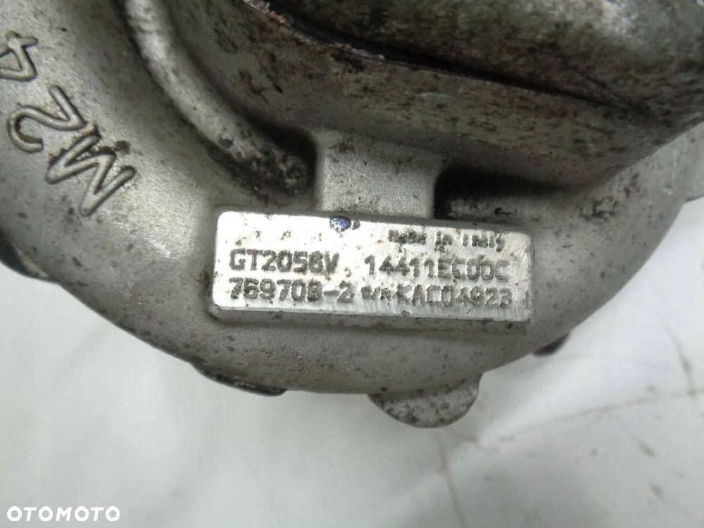 nissan pathfinder r51 navara d40 2.5 dci turbina turbosprężarka 7697082 - 6
