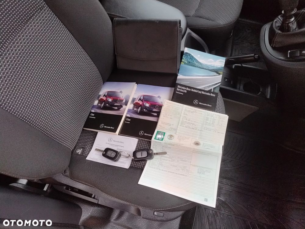 Mercedes-Benz CITAN 111 CDI (110KM) 6-BIEGÓW (L1H1) STAN IDEALNY KLIMA 100% BEZWYPADKOWY 100% SERWIS KM NIE MA RDZY ! ! ! - 40