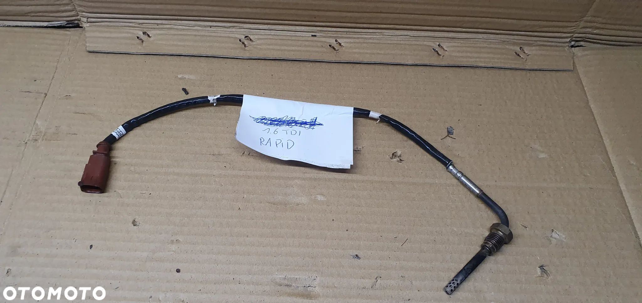 Czujnik temperatury spalin sonda Skoda Rapid 1.6 TDI 03L906088FG - 1