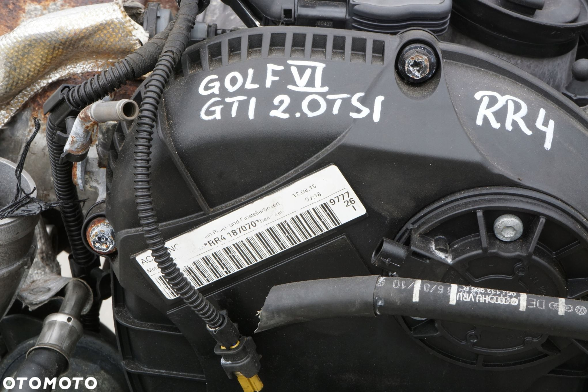 VW GOLF VI GTI AUDI SEAT SKODA SILNIK 2.0TSI CCZ RR4 211KM 143TYŚ.KM - 7