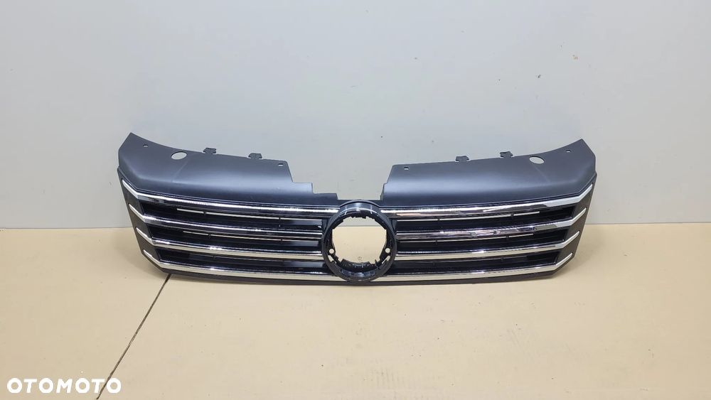 PASSAT B7 10-15 GRILL ATRAPA PRZÓD PRZEDNIA NOWA CHROM POŁYSK - 1