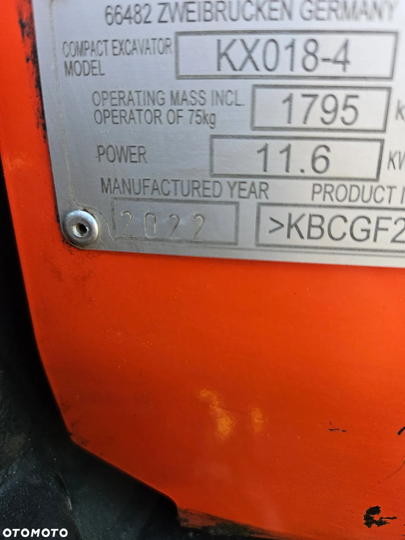 Kubota KX018-4 - 11