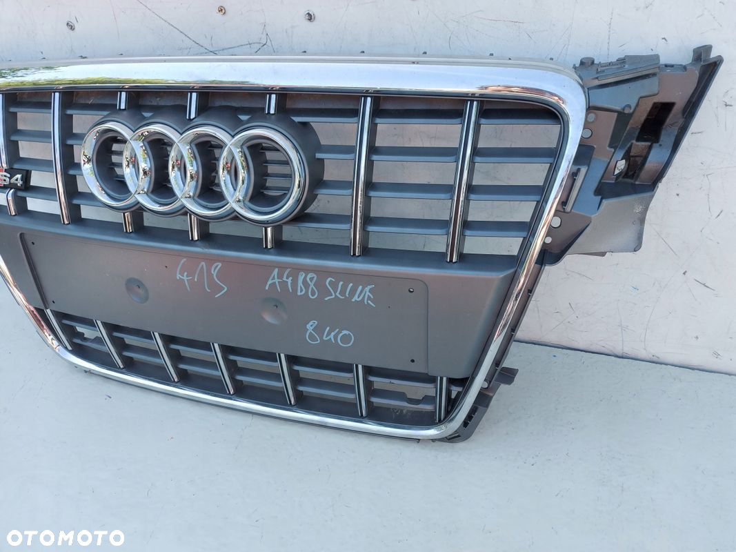Audi S4 A4 B8 8K 07-12 grill atrapa - 2