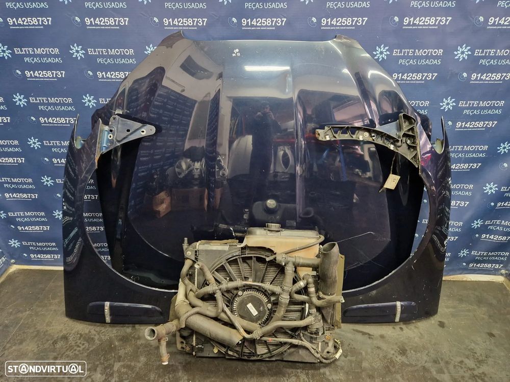 Frente completa usada JAGUAR XF X250 2.7D parachoques guardalamas capot oticas radiadores - 9