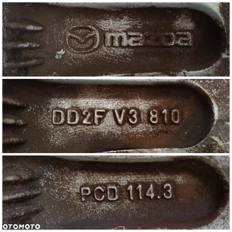 Alufelgi 5x114,3 16 Mazda CX-3 DD2FV3810 4szt (F9851) - 7