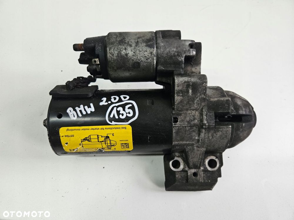 bmw e60 e81 e90 2.0 d n47d20c rozrusznik - 1