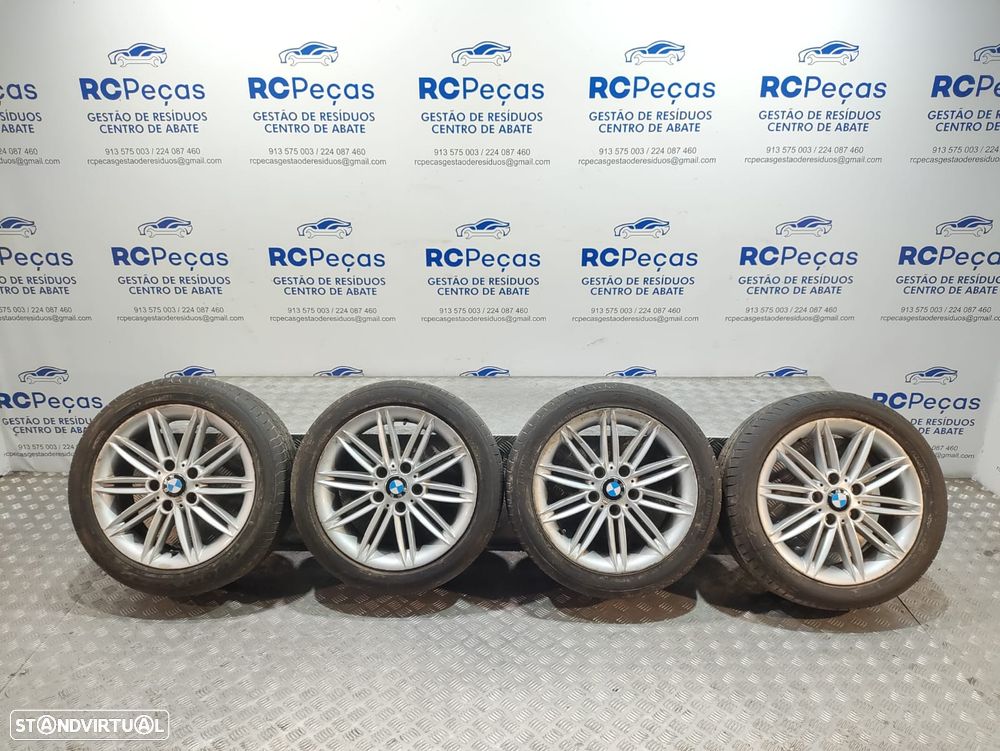 Conjunto 4 Jantes 17 Pack M Double Spoke 207 BMW Serie 1 E81 7,5J ET47 5x120 - 9