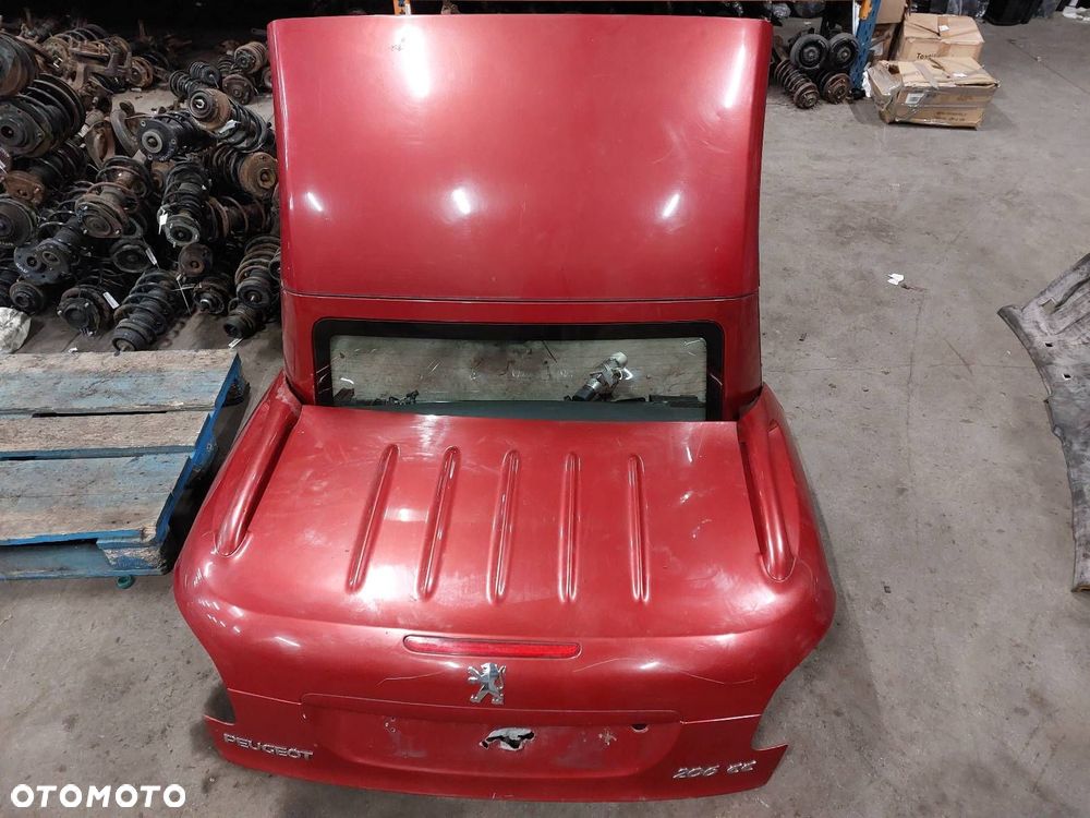 DACH SKŁADANY SZTYWNY KLAPA PEUEGOT 206 CC EKQ - 2